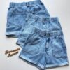 Short Feminino Jeans Claro Laila Clochard com Bolso 095054 - Fernanda Ramos Store