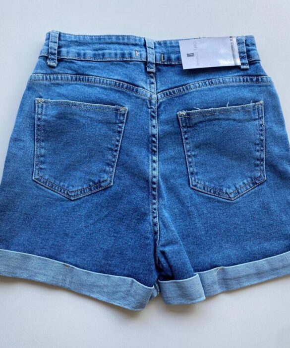 Short Feminino Jeans Claro Mel 53438 - Fernanda Ramos Store