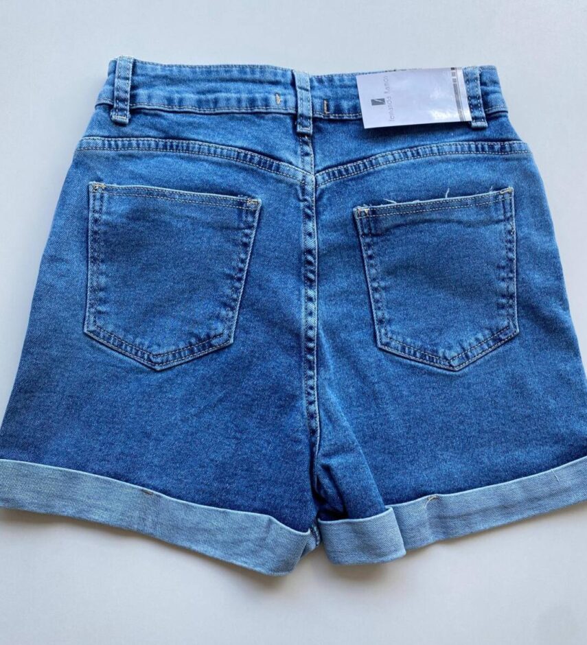 Short Feminino Jeans Claro Mel 53438 - Fernanda Ramos Store