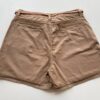 Short Feminino Sarja Melanie com Cinto 094312 Marrom - Fernanda Ramos Store