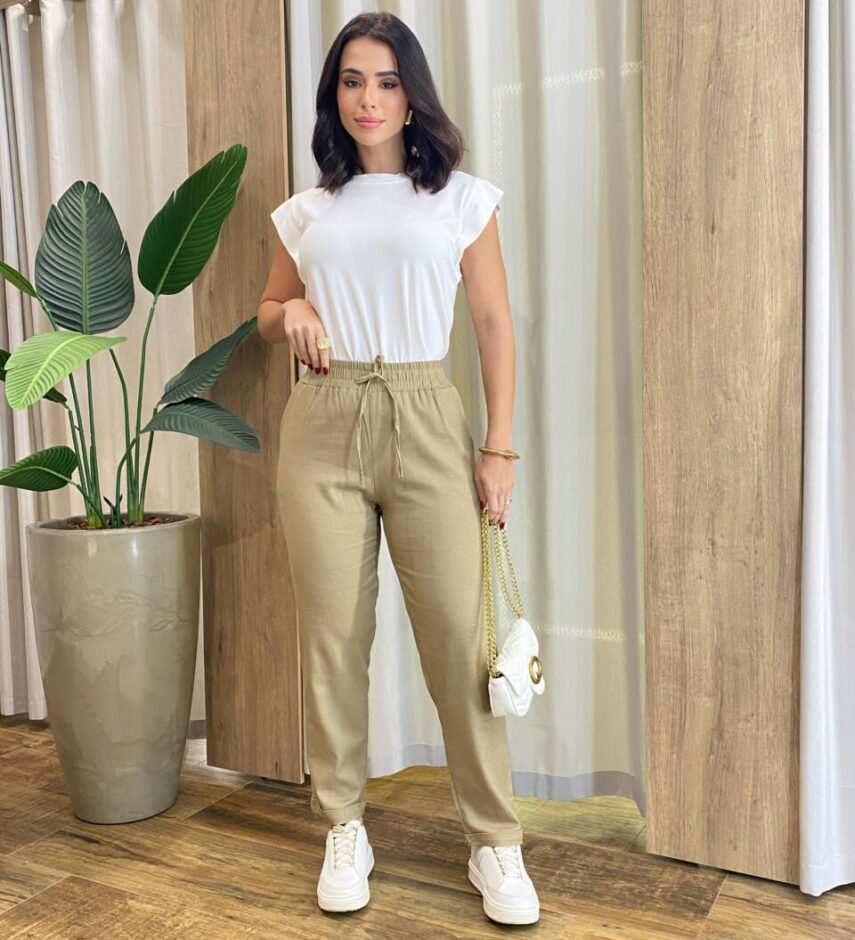 Blusa Feminina Tee Muscle Dudah Off White - Fernanda Ramos Store