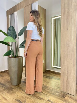 Blusa Feminina Manga Curta Lili Branca Modal - Fernanda Ramos Store