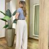 Blusa Feminina Manga Curta Lili Cinza Modal - Fernanda Ramos Store