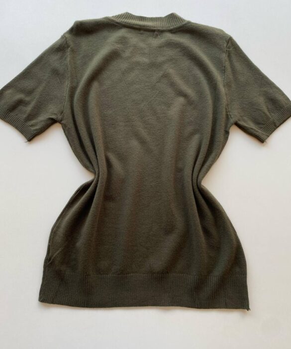 Blusa Feminina Manga Curta Modal Angélica W1069 Verde - Fernanda Ramos Store