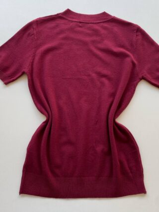 Blusa Feminina Manga Curta Modal Angélica W1069 Vinho - Fernanda Ramos Store
