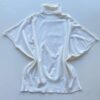 Blusa Feminina Manga Curta Modal Gola Alta W15 Off White - Fernanda Ramos Store