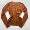 Blusa Feminina Manga Longa Modal W1056 Caramelo - Fernanda Ramos Store