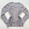 Blusa Feminina Manga Longa Modal W1056 Cinza - Fernanda Ramos Store