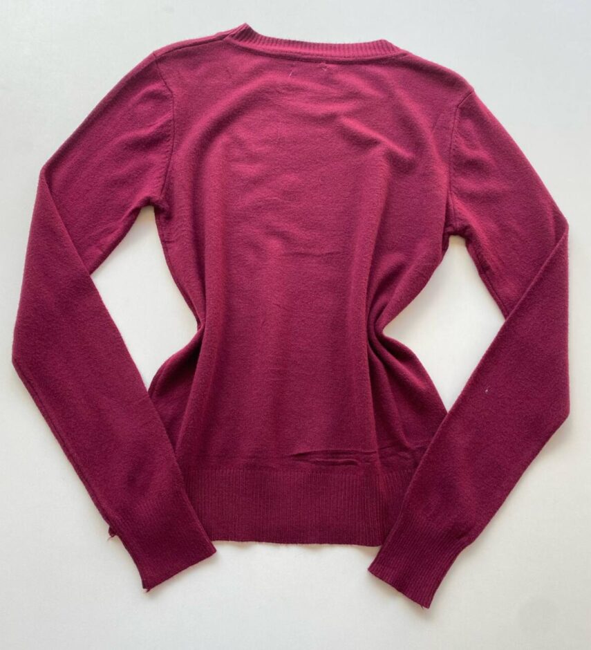 Blusa Feminina Manga Longa Modal W1056 Vinho - Fernanda Ramos Store