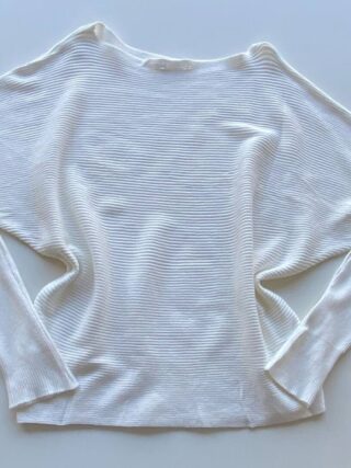 Blusa Manga Longa Bibi Feminina Modal Branca - Fernanda Ramos Store
