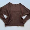 Blusa Manga Longa Bibi Feminina Modal Marrom - Fernanda Ramos Store