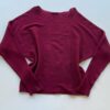 Blusa Manga Longa Bibi Feminina Modal Marsala - Fernanda Ramos Store