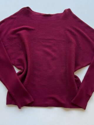 Blusa Manga Longa Bibi Feminina Modal Marsala - Fernanda Ramos Store
