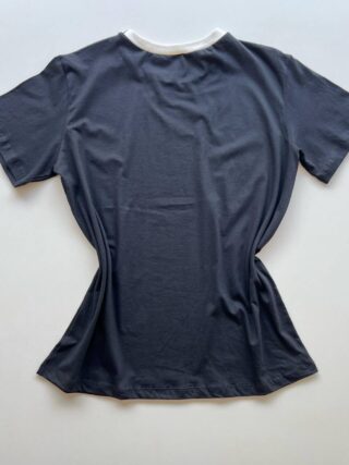 T-shirt Manga Curta Plus Size Preta New York - Fernanda Ramos Store