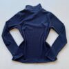 Blusa Feminina Canelada Milly sem Bojo com Recorte Azul - Fernanda Ramos Store