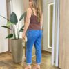 Blusa Feminina Cibelle Tricot Modal sem Bojo com Alça Marrom - Fernanda Ramos Store