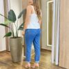 Blusa Feminina Cibelle Tricot Modal sem Bojo com Alça Off White - Fernanda Ramos Store