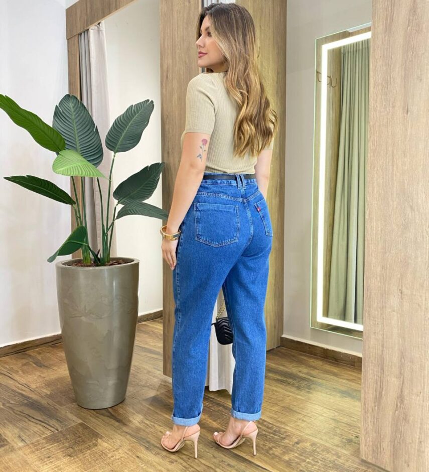Blusa Feminina Manga Curta Fabiola Modal F537 Caqui - Fernanda Ramos Store