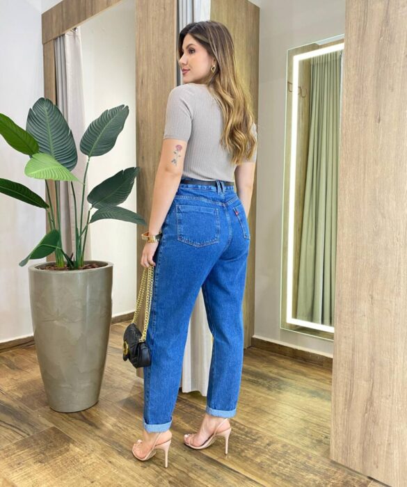 Blusa Feminina Manga Curta Fabiola Modal F537 Cappucino - Fernanda Ramos Store