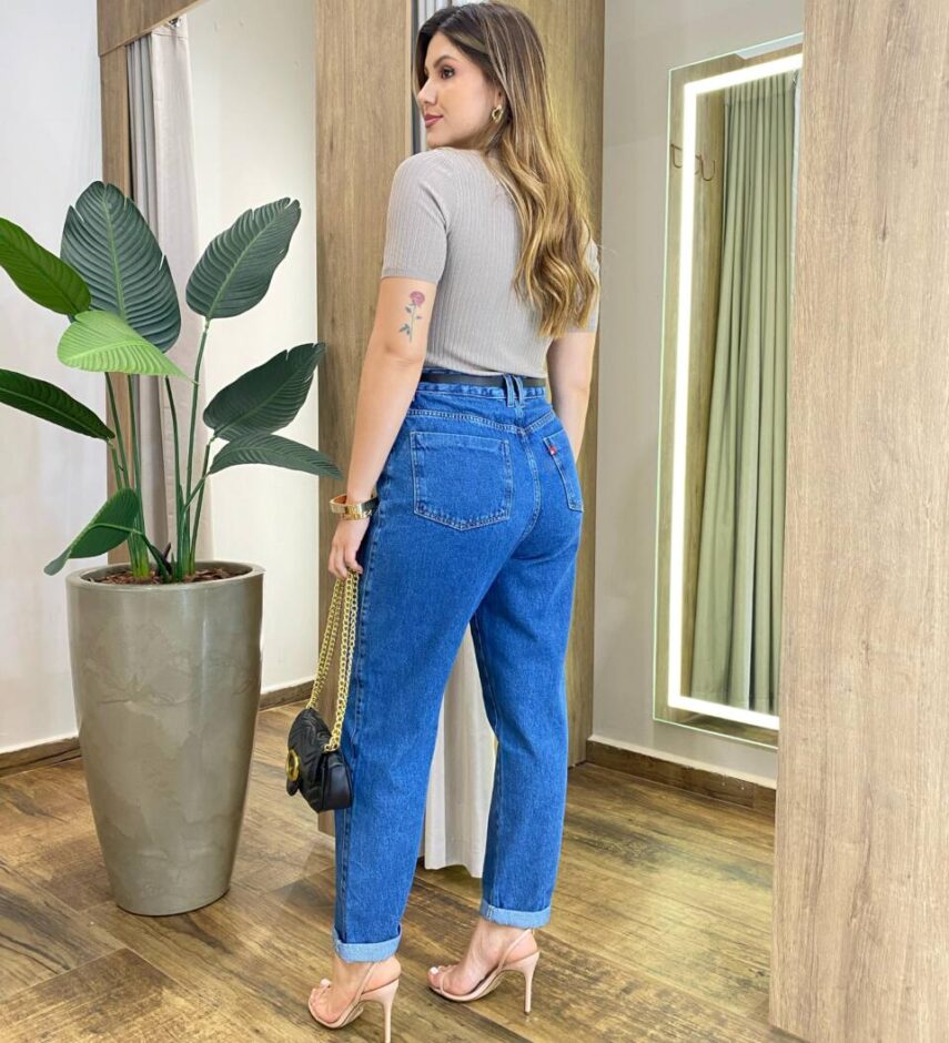 Blusa Feminina Manga Curta Fabiola Modal F537 Cappucino - Fernanda Ramos Store