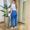 Blusa Feminina Manga Curta Modal Natalia F-548 Branca - Fernanda Ramos Store