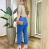 Blusa Feminina Manga Curta Modal Natalia F-548 Caqui - Fernanda Ramos Store