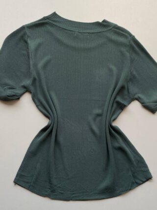 Blusa Feminina Manga Curta Modal Natalia F-548 Verde - Fernanda Ramos Store