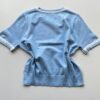 Blusa Feminina Manga Curta Modal Zuri C7570 Azul Bebê - Fernanda Ramos Store