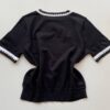 Blusa Feminina Manga Curta Modal Zuri C7570 Preta - Fernanda Ramos Store