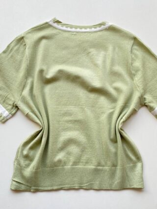 Blusa Feminina Manga Curta Modal Zuri C7570 Verde - Fernanda Ramos Store