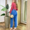 Blusa Feminina Manga Longa Isolde Marsala - Fernanda Ramos Store