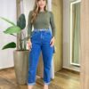 Blusa Feminina Manga Longa Isolde Verde - Fernanda Ramos Store