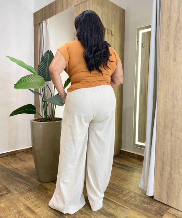 Blusa Feminina Tee Muscle Plus Caramelo - Fernanda Ramos Store