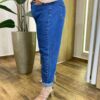 Calça Feminina Mom Plus com Cinto Jeans 016731 - Fernanda Ramos Store