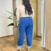 Calça Feminina Mom Plus com Cinto Jeans 016731 - Fernanda Ramos Store