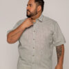 Camisa Masculina Caw Verano Manga Longa Verde 12419 - Fernanda Ramos Store