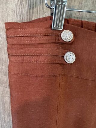 Conjunto Maia Feminino Viscolinho Plus Blusa e Calça Caramelo - Fernanda Ramos Store