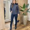 Jaqueta Feminina Zaia Peluciada Capuz com Pelinhos Preta - Fernanda Ramos Store