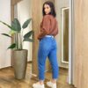 Moletom Flanelado Cropped com Gola Caramelo - Fernanda Ramos Store