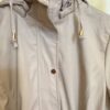 Parka Feminina Manga Longa Brenda Peluciada e Detalhes Bege - Fernanda Ramos Store