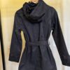 Parka Feminina Manga Longa Brenda Peluciada e Detalhes Preta - Fernanda Ramos Store