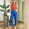 Regata Feminina Canelada Mary Coral - Fernanda Ramos Store