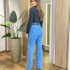 Body Feminino Amélia sem Bojo Manga Longa Gola Alta Preto - Fernanda Ramos Store