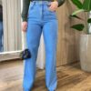Calça Feminina Antonella Wide Leg Jeans 1192 - Fernanda Ramos Store
