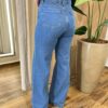 Calça Feminina Jeans Médio Antonella Wide Leg - Fernanda Ramos Store
