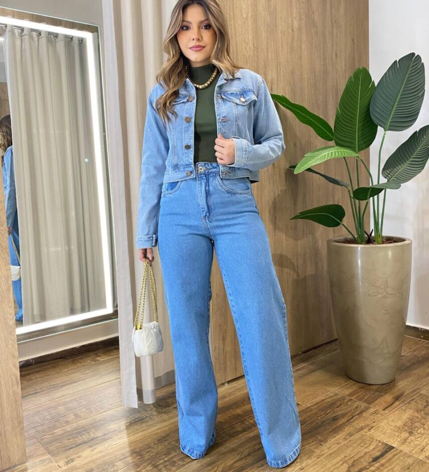 Jaqueta Feminina Jeans Marilia 1330 - Fernanda Ramos Store