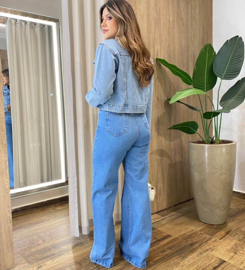 Jaqueta Feminina Jeans Marilia 1330 - Fernanda Ramos Store