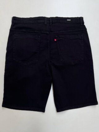 Bermuda Masculina Básica Chino Cetim Lycra Preta 094107 - Fernanda Ramos Store