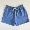 Bermuda Masculina Casual Curta com Bolsos Azul Céu - Fernanda Ramos Store