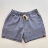 Bermuda Masculina Casual Curta com Bolsos Cinza - Fernanda Ramos Store